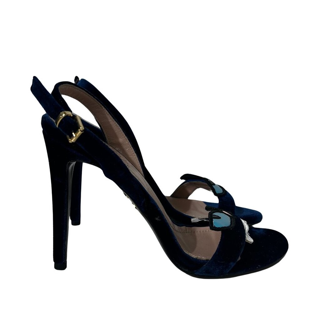 Chiara Ferragni Velluto Blu 38